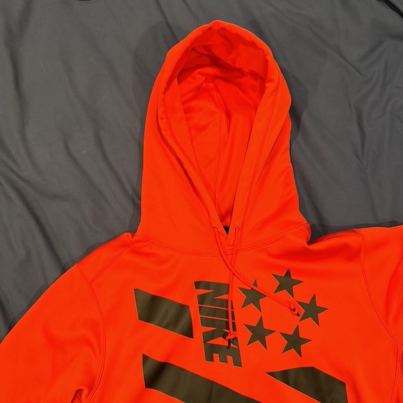 Orange Therma-Fit Nike Sweater - Picture 3 of 4